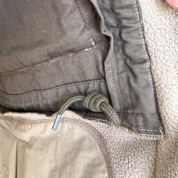 Madewell x Rentrayage NWT Upcycle Field jacket, Olive/tan, Size S - Picture 14 of 15